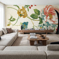 Elegant Floral I Mural Wallpaper - room preview 03