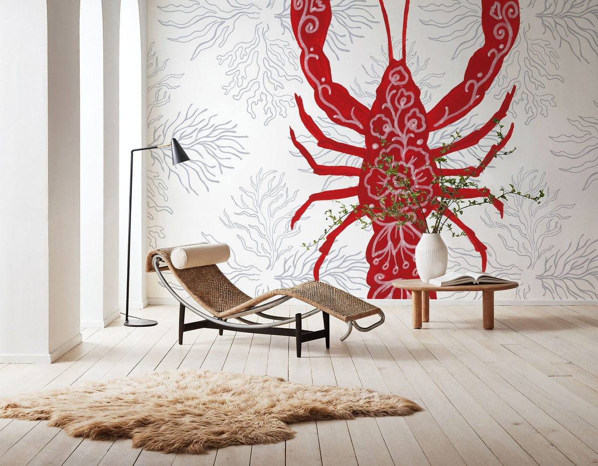Delicate Coastline III Mural Wallpaper - room preview 03