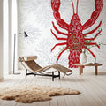 Delicate Coastline III Mural Wallpaper - room preview 03