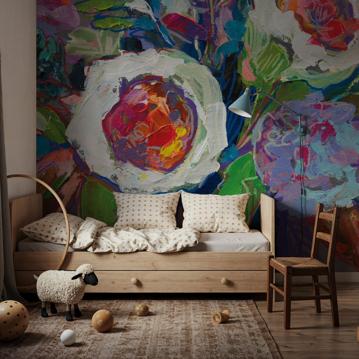 Fall Sunshine Mural Wallpaper - room preview 03