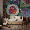 Fall Sunshine Mural Wallpaper - room preview 03