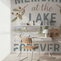 Lake Retreat IX Mural Wallpaper - room preview 03