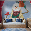 Main Street Christmas VI Mural Wallpaper - room preview 03