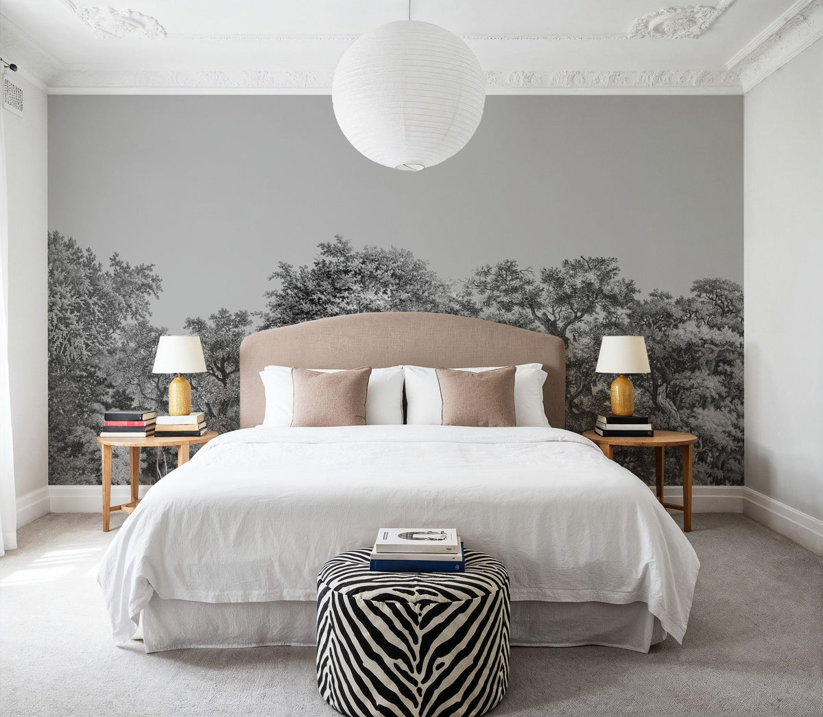 Over the Treetops,Smoke Mural Wallpaper - room preview 03