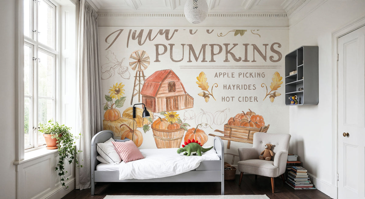 Heartland Harvest V Mural Wallpaper - room preview 03