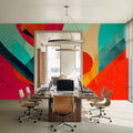 Desert Sun Mural Wallpaper - room preview 03