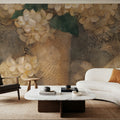 Bouquet of Hydrangeas Mural Wallpaper - room preview 03