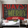 Holiday Talk Color II Mural Wallpaper - room preview 03