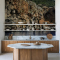 Coastal Cliff Majesty Mural Wallpaper - room preview 03