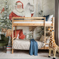 Woodland Santa IV Mural Wallpaper - room preview 03