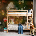The Floral Golden Hour Mural Wallpaper - room preview 03