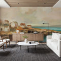 Southern Coast Town Mural Wallpaper - room preview 03