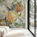 Blooming Splendor I Panel I Mural Wallpaper - room preview 03