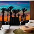 Miami Palms Mural Wallpaper - room preview 03