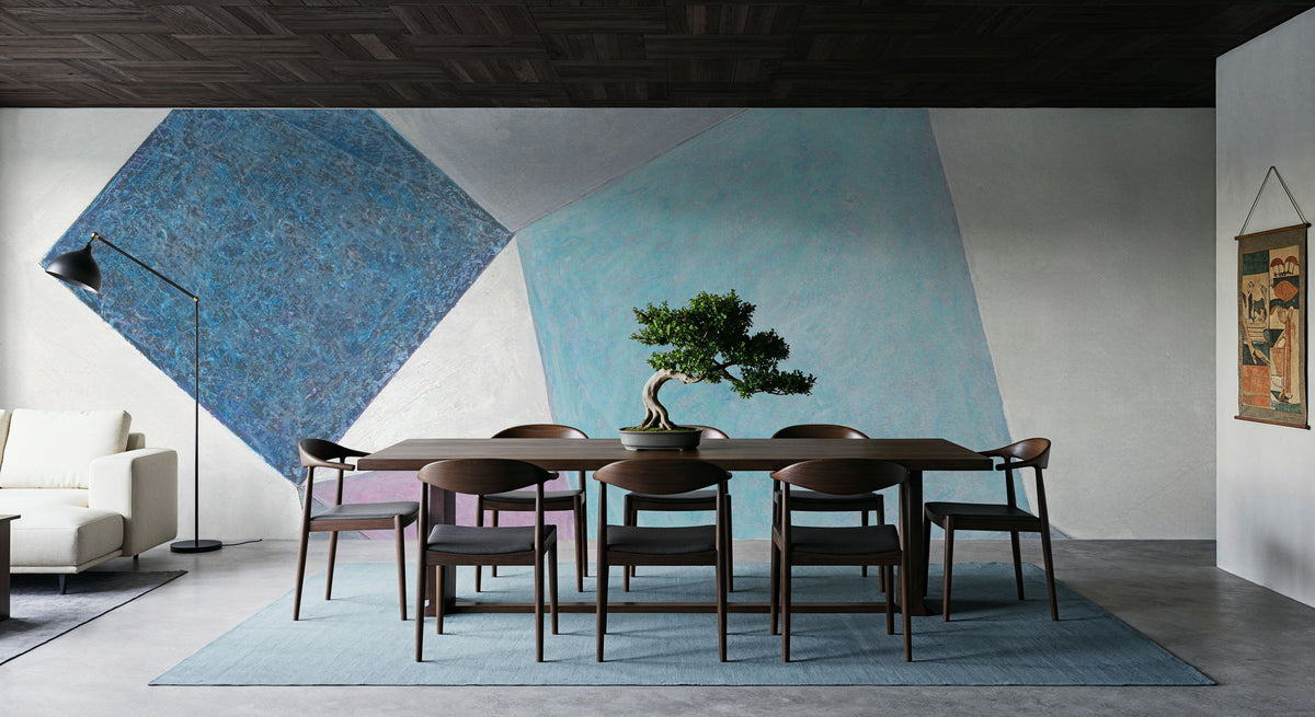 Paper Cut Cubes Mural Wallpaper - room preview 03