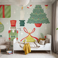 Home For the Holidays V Mural Wallpaper - room preview 03