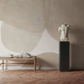 Embracing Shapes, Alpine Oat Mural Wallpaper - room preview 03