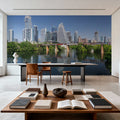 Riverside Reflections Mural Wallpaper - room preview 03