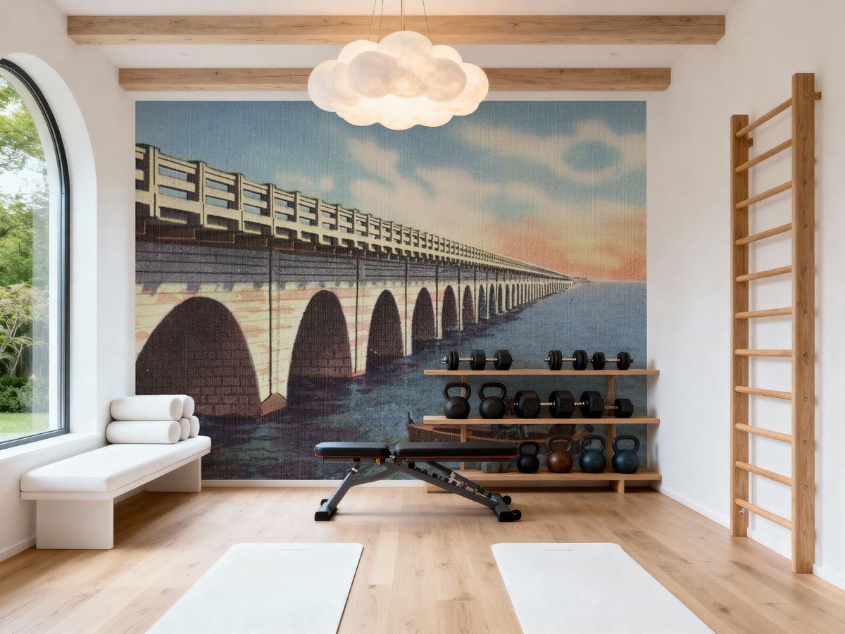 Keys Highway Mural Wallpaper - room preview 03
