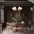 Linen Mist Murky Collection, Coffee Mural Wallpaper - room preview 03
