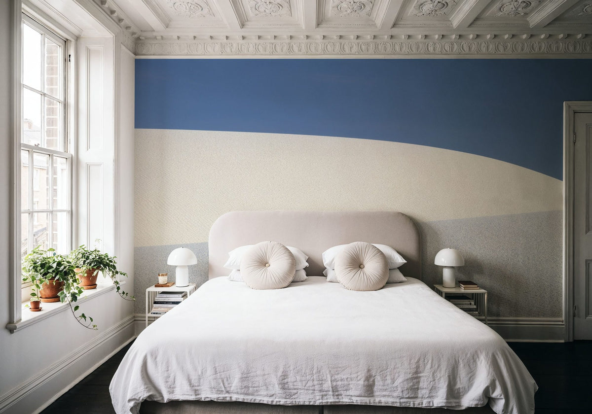 White Dune Serenity Mural Wallpaper - room preview 03