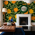 Ripen Oranges Mural Wallpaper - room preview 03