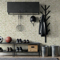 Olive Tree, Twig Green Mural Wallpaper - room preview 03