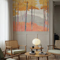 Late Wood Mural Wallpaper - room preview 03