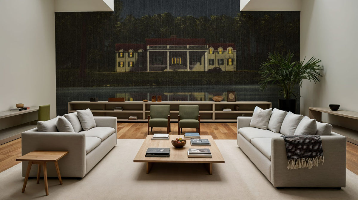 Greetings From the Lake Mural Wallpaper - room preview 03