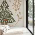 Holiday Form VI Color Mural Wallpaper - room preview 03