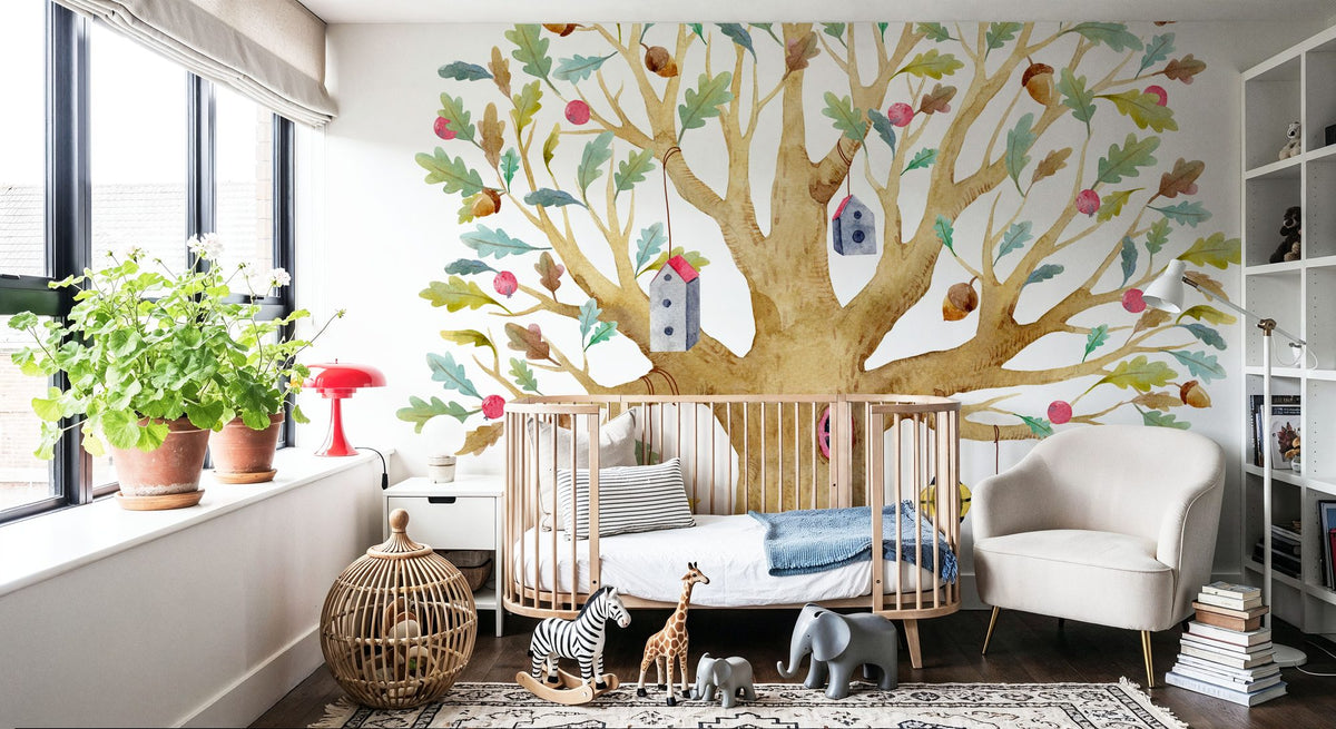 Tree House Mural Wallpaper - room preview 03
