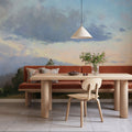 Sunset Across the Field Mural Wallpaper - room preview 03