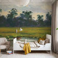 Clouds Over the Cove Mural Wallpaper - room preview 03