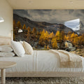 Matterhorn Fall Mural Wallpaper - room preview 03