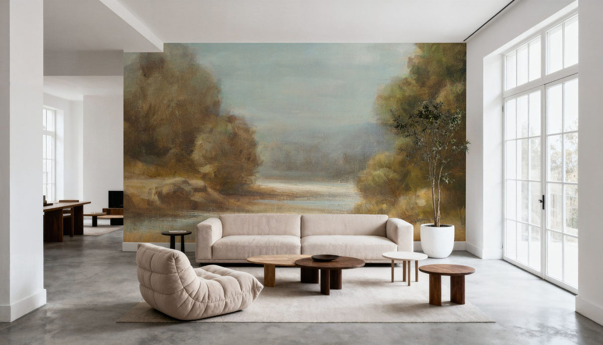 In the Valley II No Boat Mural Wallpaper - room preview 03