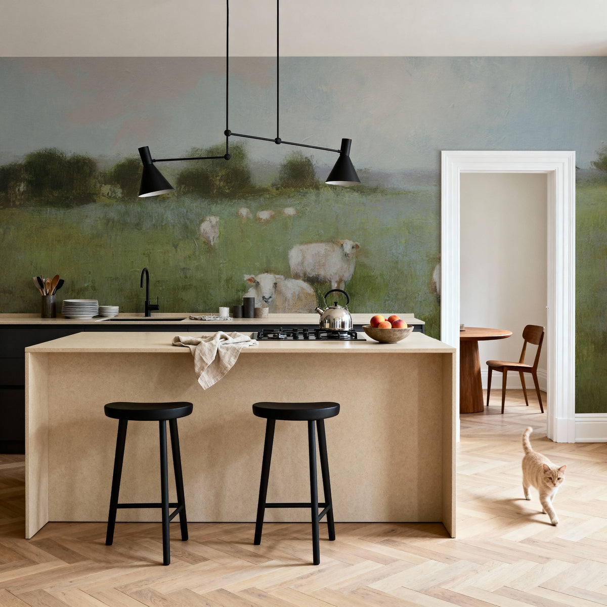 Pasture Mural Wallpaper - room preview 03