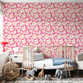 Flower Market Pattern Mural Wallpaper - room preview 03