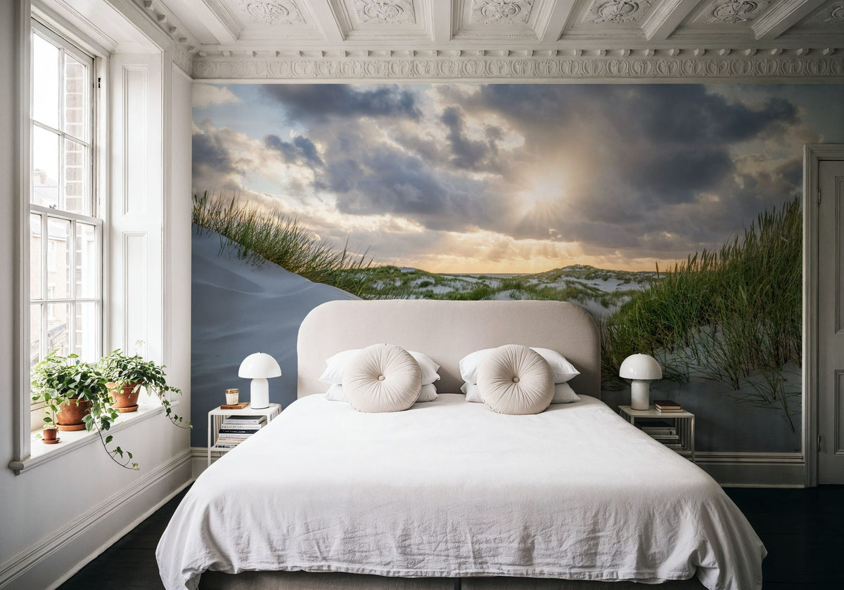 Hide and Seek Beach Mural Wallpaper - room preview 03