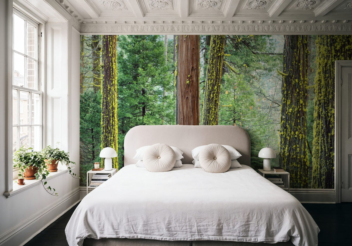 Moss Haven Mural Wallpaper - room preview 03