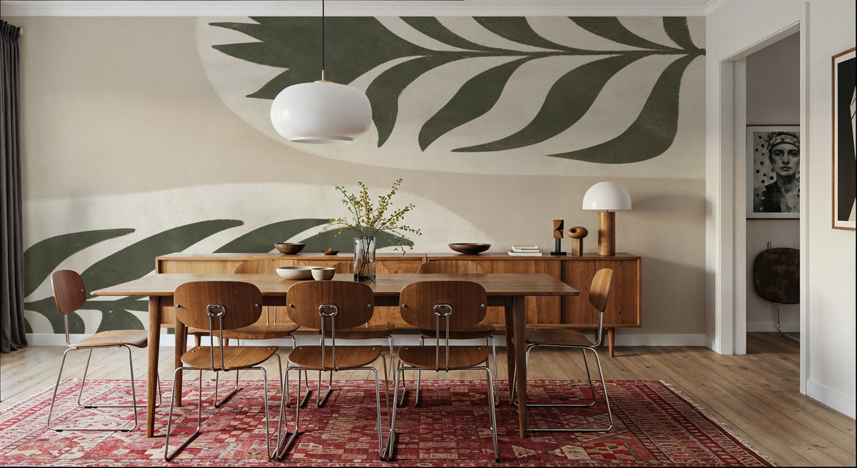 Floral Simplicity II Mural Wallpaper - room preview 03