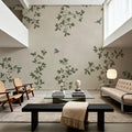 Oak Hollow, Cream Mural Wallpaper - room preview 03