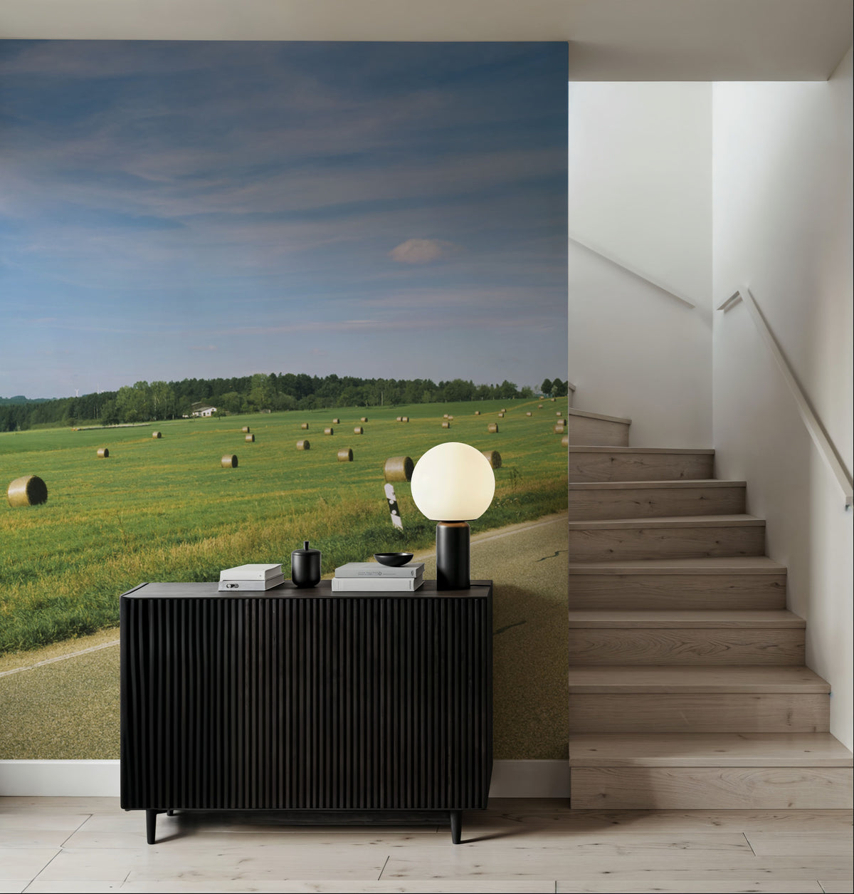 Harvest Highway Sky Mural Wallpaper - room preview 03