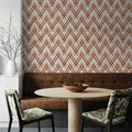 Woodland Tops Brown Mural Wallpaper - room preview 03