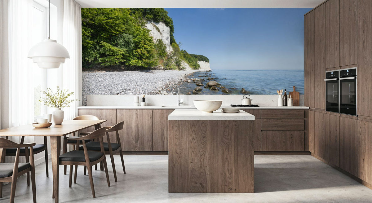 Chalk Cliffs Mural Wallpaper - room preview 03