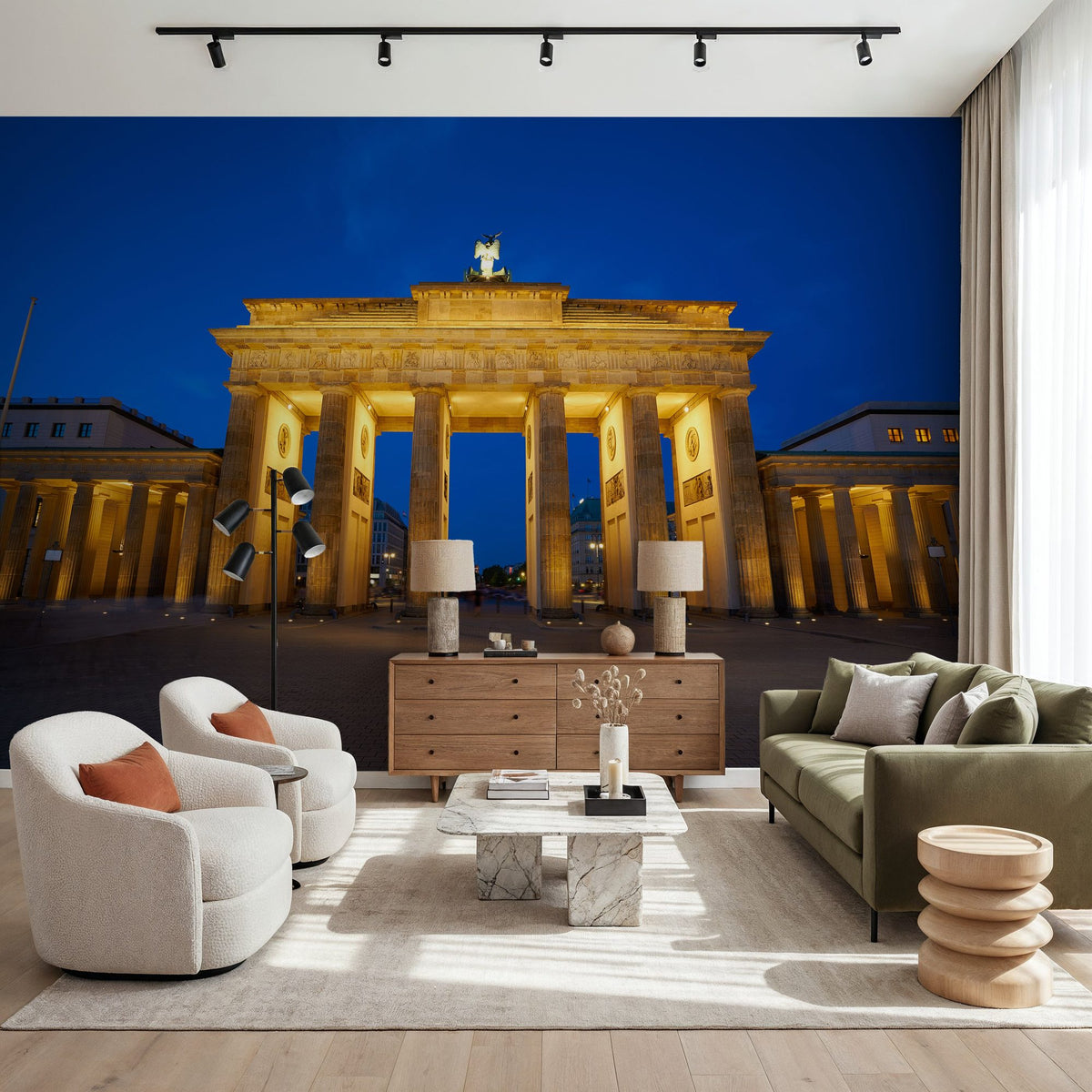 Imperial Gateway Twilight Mural Wallpaper - room preview 03