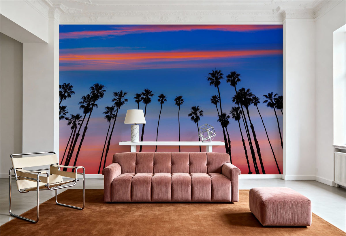 Santa Barbara Sunset IV Mural Wallpaper - room preview 03