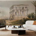 Temple At Philae Mural Wallpaper - room preview 03