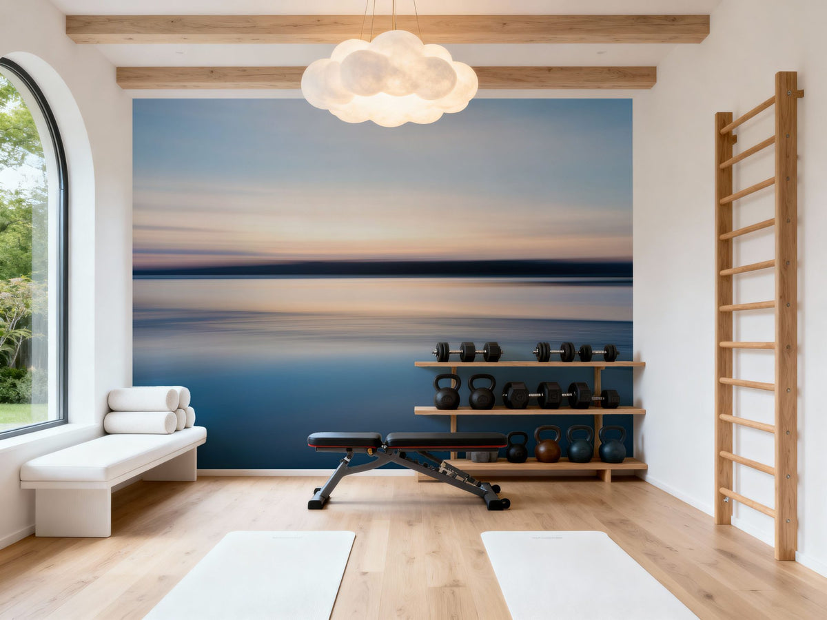 Reflection of Morning Sky Mural Wallpaper - room preview 03