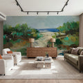 Grassy Beach Mural Wallpaper - room preview 03
