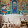 Main Street Christmas I Mural Wallpaper - room preview 03